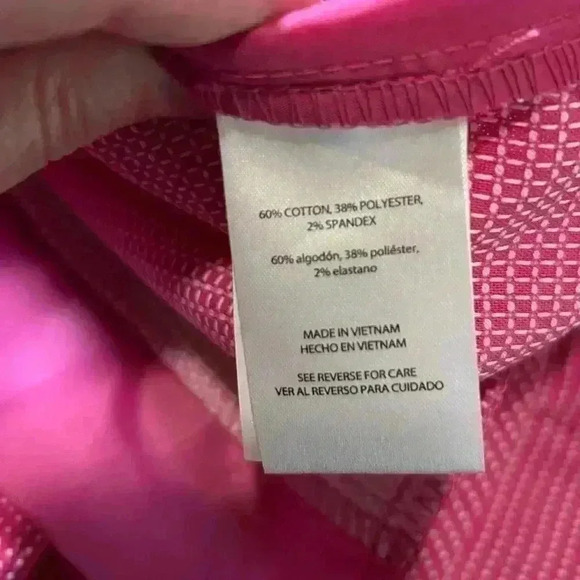 Isaac Mizrahi Pink Polka Dotted Shorts Womens size 4. 5” inseam. - Picture 5 of 6